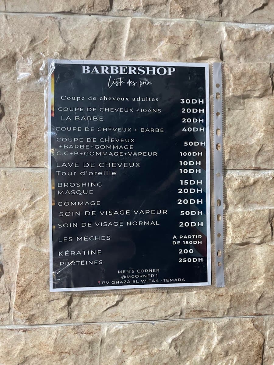 MEN’S CORNER COIFFEUR HOMME