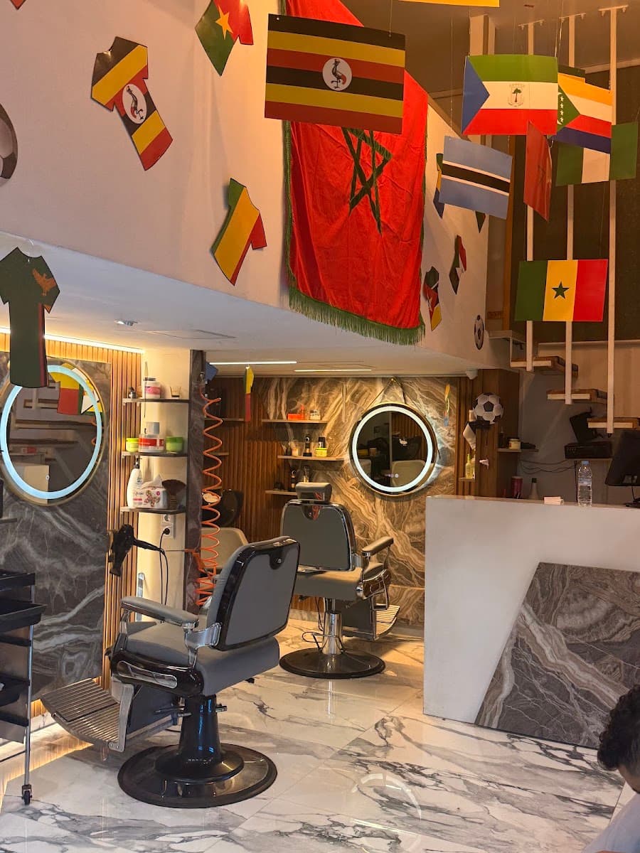 Barber shop YNS salon coiffure vip pour homme