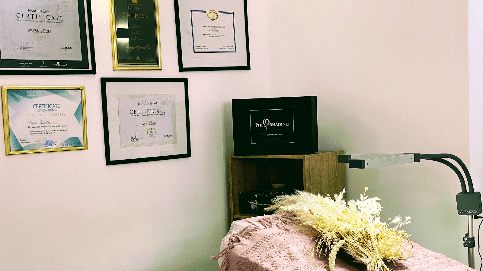 The beauty lounge